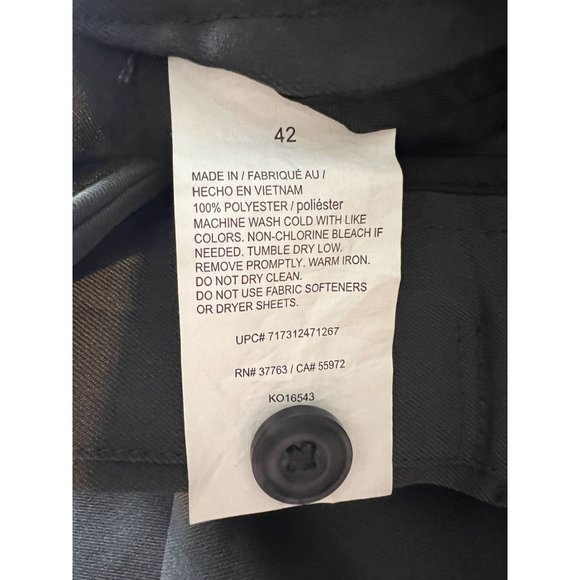 Grand Slam Golf Shorts Mens 42 Gray Relaxed Pockets Mid Rise Polyester - Picture 8 of 10